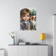 Matte Canvas, Stretched, 0.75"
