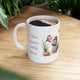 Whimsical Floral Ceramic Mug - Perfect for Tea Lovers & Gift Giving