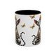 Accent Coffee Mug - Elegant Cats (11, 15oz)