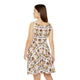 Women's Skater Dress (AOP)-Sunflower Toddlers