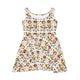 Women's Skater Dress (AOP)-Sunflower Toddlers