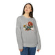 adidas® Unisex Fleece Crewneck Sweatshirt-Maltese MoM
