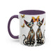 Accent Coffee Mug - Elegant Cats (11, 15oz)