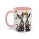 Accent Coffee Mug - Elegant Cats (11, 15oz)