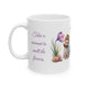 Whimsical Floral Ceramic Mug - Perfect for Tea Lovers & Gift Giving