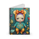 Whimsical Spiral Notebook - Creative Souls Journal for Notes, Gift for Kids, Cute Art Cover, Planning & Doodling, Ruled Line