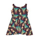 Women's Skater Dress (AOP)-Ethereal Butterfly Woman