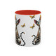 Accent Coffee Mug - Elegant Cats (11, 15oz)