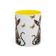 Accent Coffee Mug - Elegant Cats (11, 15oz)