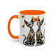 Accent Coffee Mug - Elegant Cats (11, 15oz)