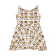 Women's Skater Dress (AOP)-Sunflower Toddlers