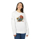 adidas® Unisex Fleece Crewneck Sweatshirt-Maltese MoM