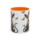 Accent Coffee Mug - Elegant Cats (11, 15oz)