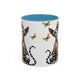 Accent Coffee Mug - Elegant Cats (11, 15oz)