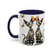 Accent Coffee Mug - Elegant Cats (11, 15oz)