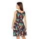 Women's Skater Dress (AOP)-Ethereal Butterfly Woman