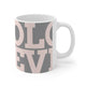 Ceramic Mug 11oz - Love