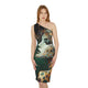 Shoulder Dress (AOP)-Woman & Tiger