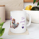 Whimsical Floral Ceramic Mug - Perfect for Tea Lovers & Gift Giving