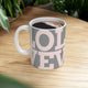 Ceramic Mug 11oz - Love