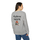 adidas® Unisex Fleece Crewneck Sweatshirt-Maltese MoM