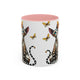 Accent Coffee Mug - Elegant Cats (11, 15oz)
