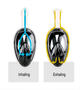 Ocean Eyes Panoramic Snorkel Mask
