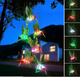 Solar-Powered Dangling Hummingbird Lights