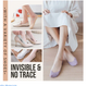 5Pairs Women Silicone non-slip invisible Socks