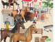 Horse Farm Stable Playset