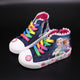 Girls Princess Frozen Ankle Sneakers