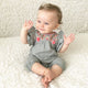 Baby  Embroidered Cotton Linen Romper
