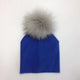 Baby Cotton Hat With Pom Pom