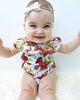 2pcs Baby Girls  Floral Romper