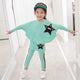 Girls Warm Long Sleeve Top + Pantsskirt