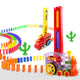Automatic Kids Dominoes Electric Train Set
