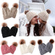 Mother& Child Matching Knit Beanie Cap
