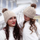 Mother& Child Matching Knit Beanie Cap