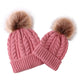 Mother& Child Matching Knit Beanie Cap
