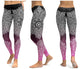 Unique Print Yoga  Fitness Leggings