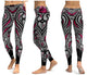 Unique Print Yoga  Fitness Leggings