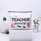 Teacher/ Student travel Makeup Bag Pencil Pouch