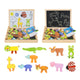 Magnetic Art Easel Drawing Board100+PCS