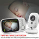 Wireless Video Temperature Baby Monitor