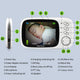 Wireless Video Temperature Baby Monitor