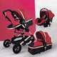 Luxurious 3 in 1 Folding Baby Stroller