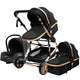 Luxurious 3 in 1 Folding Baby Stroller