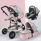 Luxurious 3 in 1 Folding Baby Stroller