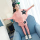 Girls Warm Long Sleeve Top + Pantsskirt