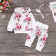 Floral Baby Girl Tracksuit Set